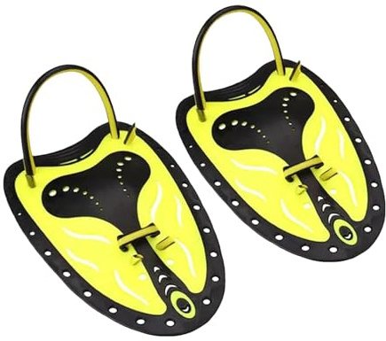 Hand mit Schwimmpaddeln, Schwimmflossen | Verstellbare Trainingsflossen, Schwimmtrainingshilfe, Paddel für leichtes Tauchen, professionelle Schwimmflosse