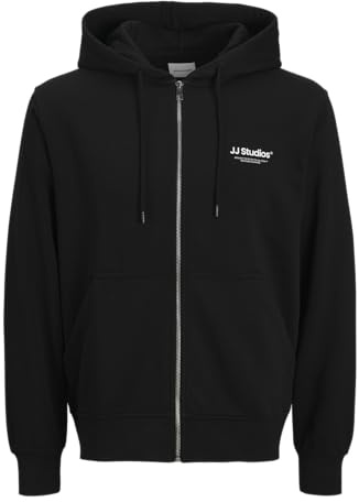 Jack & Jones Male Kapuzenjacke Plus Size Gedruckt Kapuzenjacke