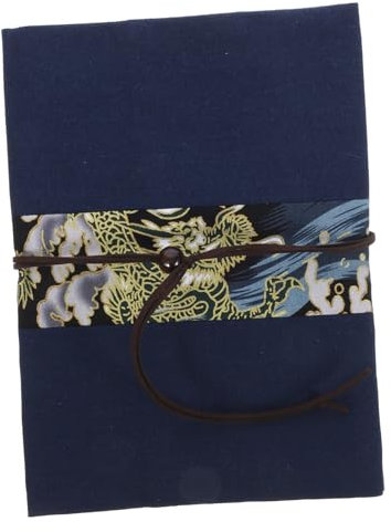 TEHAUX Buchhülle Zum Schutz Handgefertigt Buchumschlag Für Lieblingsbücher Schützende Buchabdeckung Gegen Kratzer Und Verschmutzungen Einfache Anwendung Dekoratives Buchcover
