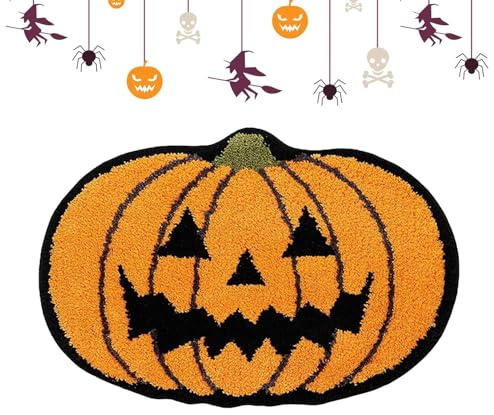 Tapis de bain d'Halloween, tapis de bain en toile d'araignée d'Halloween, tapis de salle de bain, douche, cuisine