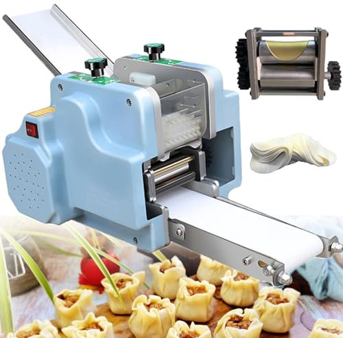 Automatica Ravioli Dumpling Maker,Macchina Per La Lavorazione Della Pasta 120 W,Macchina per Gnocchi Elettrici Multifunzionale in Acciaio Inossidabile Per Ristorante Domestico Commerciale ,7.5cm