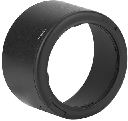 Fdit Paraluce per Fotocamera AF-S 55-300mm F4.5-5.6G ED VR, Materiale ABS, Paraluce Leggero e Resistente per Immagini più Nitide