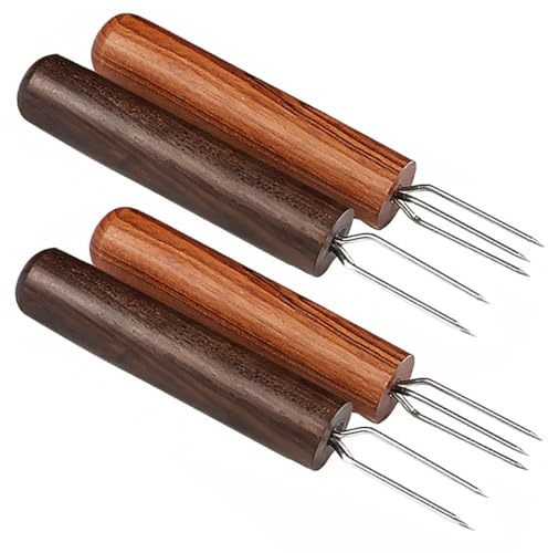 NOLITOY 4 Piezas de Extensor de Moxa de Mano de Ébano Seguro que No Daña la Piel para Uso Hogar y Tienda de Masajes