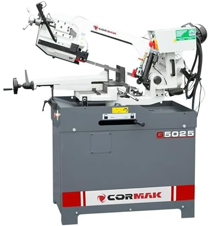 CORMAK Metallbandsäge G5025 310 mm Metall mit Untergestell 72 m/min Säge 1,5 kW