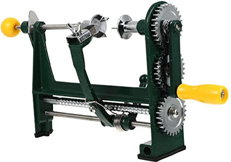 Alipis Pelapatate Morsetto Fisso e Lama Seghettata Macchina Affettatrice e Sbucciatrice per Frutta e Verdura Utensile da Cucina per Uso Casalingo