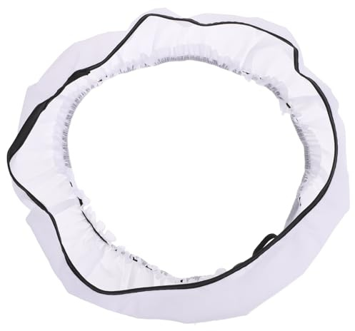 Housoutil Faltbarer Ringlicht Diffusor aus Nylon in Weiß Blendschutz für Ringlicht und Leuchtstoffblitz für Fotografie und Video Leicht zu Transportieren