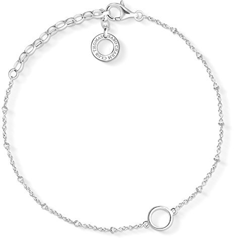 Thomas Sabo Damen Charm-Armband Charm Club 925 Sterling Silber X0231-001-12-L19v