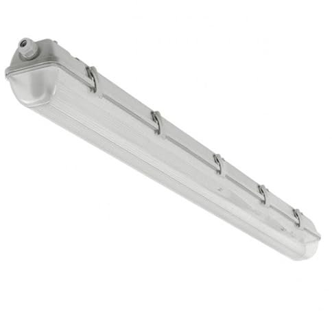 SILAMP Réglette LED étanche pour Tube LED T8 120cm IP65 (boîtier vide)