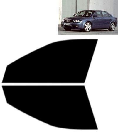 Passgenaue Tönungsfolie für-Audi A4 4-Türen Limousine 2001-2004 - Vordere Seitenscheiben (20% Schwarz)