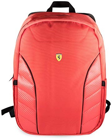 CG MOBILE x, Sac à dos Scuderia`` 38,1 cm (15 pouces) rouge/noir unisexe-adulte, Rot, 1