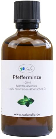 Sala Pfefferminzöl mentha arvensis ätherisches Öl naturrein 100 ml Glasflasche