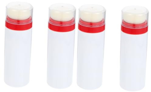 Abaodam 4 Stück Puderquaste Toilettenartikelbehälter Badzubehör für Kinder Babypuder dosierer Babypuderbehälter Reisezubehör -Talkumpuderflasche Aufbewahrungsbehälter für Babypuder