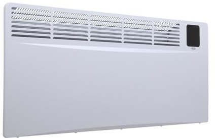 ECOSO Elio 2500W White UK Plug WiFi Convector Panel Smart Electric Heater - 420mm x 895mm