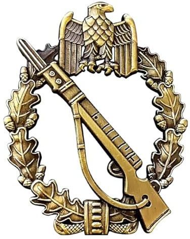 Vintage Adler Brosche Pins Eichenblatt Emblem Deutsches Abzeichen Gedenkmedaille Anstecknadel(B)
