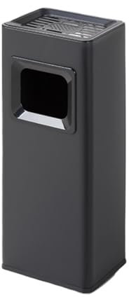 Outdoor Trash Can with Windproof Design Stylish Garden Bin for Parties Barbecues and Events Pedal Operated Perfect for Backyard Use
