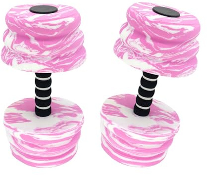 Whoasyst 1Pair Acqua Esercizio Manubri Attrezzature Fitness Esercizi Manubri Per L'Allenamento Facile Da Usare Manubri Acquatici Resistenza Allenamento Piscina