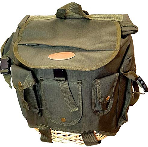 di ra sport de Zaino per funghi con cestino per riporre cartoni Porcini, colore: Verde