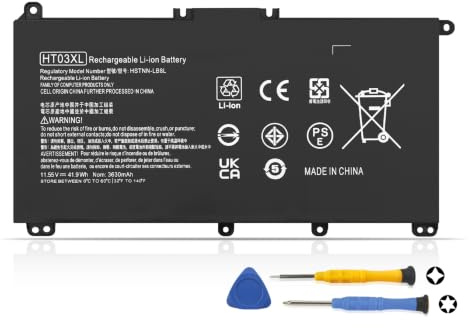 HT03XL HT03041XL L11119-855 Laptop Akku für HP Pavilion 15-CS 15-CW 15-DA 15-DB 15-DQ 15-DW 14-CE 14-CF 14-CK 14-CM 14-DH 14-DK 14-DQ 17-CA 17-BY HSTNN-UB7J HSTNN-DB8R HSTNN-DB8S L11421-2C2 L11421-542