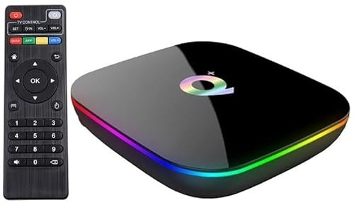 Di Tutto Per Tutti® TV Box Q Plus Android 10, 4GB RAM, 64GB ROM, H6 Quad-Core Cortex-A53 | HD Smart TV BOX 6K Ultra HD H.265 2.4GHz WiFi Ethernet USB 3.0 USB 2.0