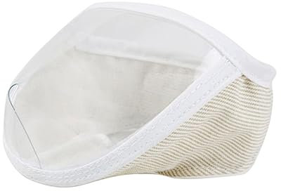 WOONEKY Transparente Atmungsaktive Katzenkopf-Abdeckung Anti-lecken Leicht An Abnehmbar Waschbar Praktische Katzenmaske Zur Fellpflege Und Schutz Beim Baden Und Nagelschneiden
