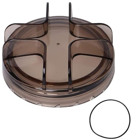 Filtre de piscine – Filtre avec joint, couvercle de filtre pour pompe de piscine | Accessoire de rechange transparent pour pompe de piscine, multifonctionnel et fiable