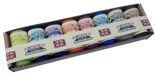 Nutscene Mini Garden Twine Collection Gift Set – 8 spools