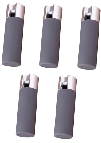 Dickly 5 Pesas para cordón de, Cuerdas para persianas portátiles y Modernas, Extremos abatibles para Dormitorio, hogar y Oficina, Gris