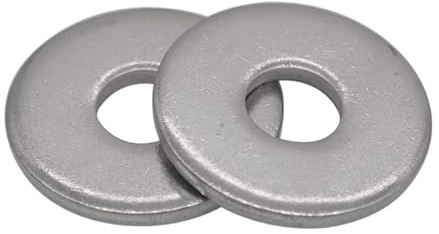 Cqinju-Rondelle bullone alluminio 100 pezzi M8 Rondella piatta grande A2-70/304 Acciaio inossidabile M8*24 * 2 Rondelle di guarnizione grandi DIN9021 GB96, Resistenza all'usura