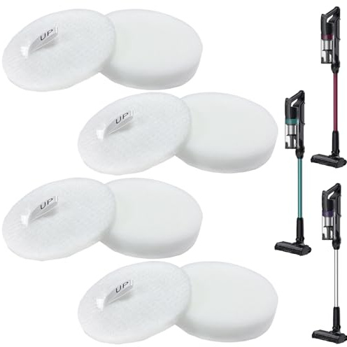 4 Pack S143 Pre-Motor Filters Compatible with Hoover HF1 PLUS Cordless Vacuum Cleaner: HF1P10P 011, HF1P10H 011, HF1P10PX 011, HF1P10HX 011, HF1P10P 001, HF1P10H 001, HF1PZ10H 011, HF1P10HX1011