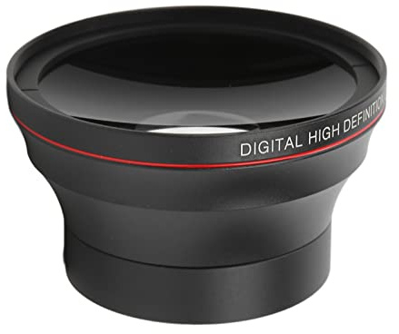 RASTKY Obiettivo Grandangolare da 52 Mm Obiettivo Macro in Lega di Alluminio per Ritratti Fotografici, Rivestimento Antiriflesso Immagini Nitide Fotografia Immobiliare