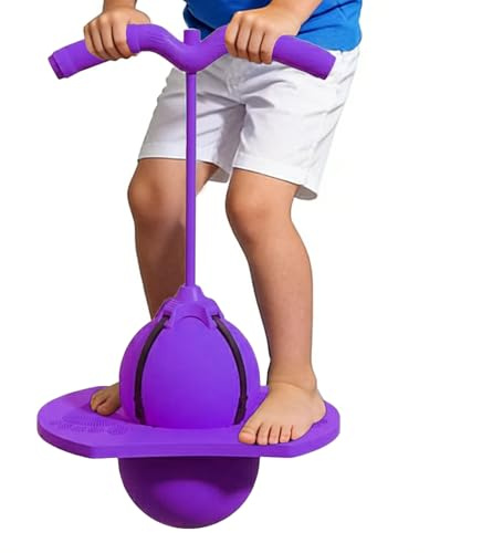 Pelota de salto de equilibrio - Stick Jumper, juguete deportivo antideslizante de alto rebote | Juegos de salto de poco ruido para adultos Balancee juego interior al aire libre jugar gimnasio par