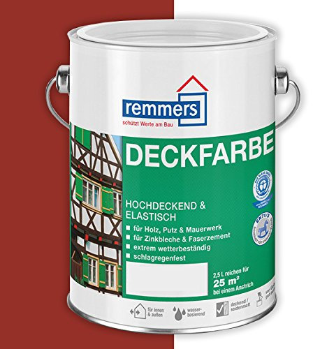 Remmers Deckfarbe (750 ml, skandinavisch rot)