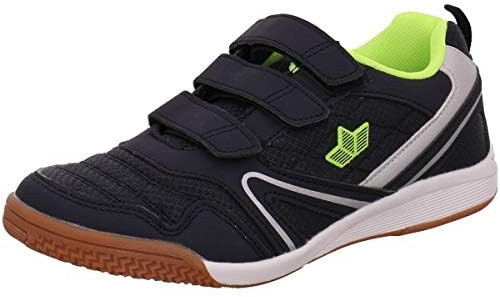 Lico BOULDER V Unisex Kinder Multisport Indoor Schuhe, Marine/ Lemon, 33 EU