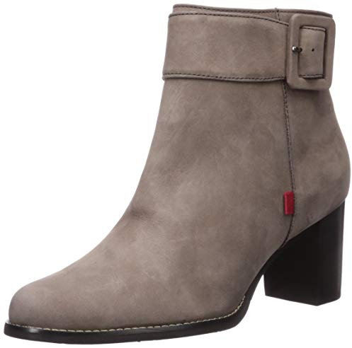 Marc Joseph New York Stivale in Vera Pelle di Lusso con Fibbia, Stivaletto Donna, Nabuk Naturale, 35.5 EU