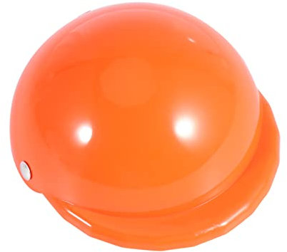 CORHAD Haustier-Helm Für Welpen Sicherheitsschutz Gepolstert Sonnen Regenschutz Orange Verstellbar Langlebiges Material Zubehör Für Hund Und Katze Passende Haustier-ausrüstung