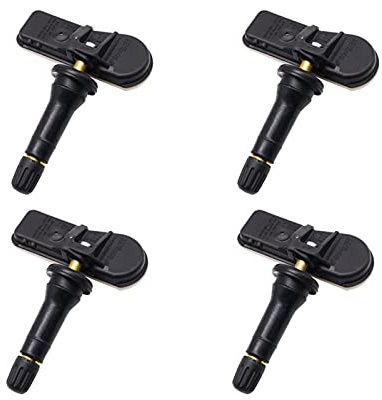 PEXORT Capteur de pression des pneus TPMS 4 pièces, for Citroën, Berlingo C5, for DS, DS4, for Peugeot, 207 3008 301, for Partner, RCZ 9802003680 Remplacement du capteur de pression((4PCS) 9802003680)