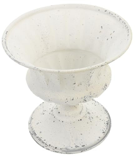 Alipis European Vintage Roman Flowerpot Decorative Wedding Party Planter Construction Elegant Design for Plants Floral Arrangements Home Decor