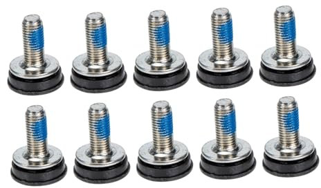 Abaodam 10pcs Sturdy Steel Bike Bottom Bracket Screw Mountain Bike Screw for Road Central
