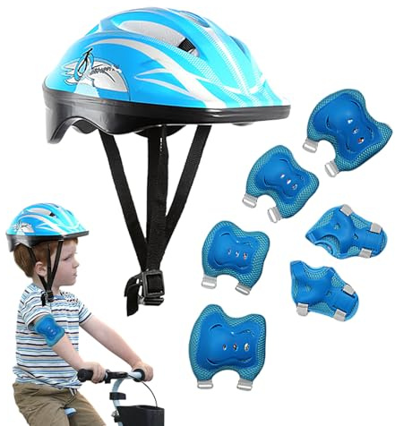 Attrezzatura Per La Protezione Da Skateboard Per Bambino - Set Di Sicurezza In Bicicletta Per Bambini | Set Di Bici Di Sicurezza Per Bambini, Attrezzature Protettive Con Motivi Per Skateboard,