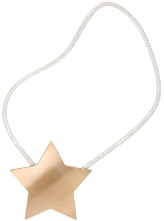 SHINEOFI Fermatende Magnetico Forma di Stella Clip Moderno per Tende Senza Leggero e Facile da Usare per Casa Ristorante e Negozio