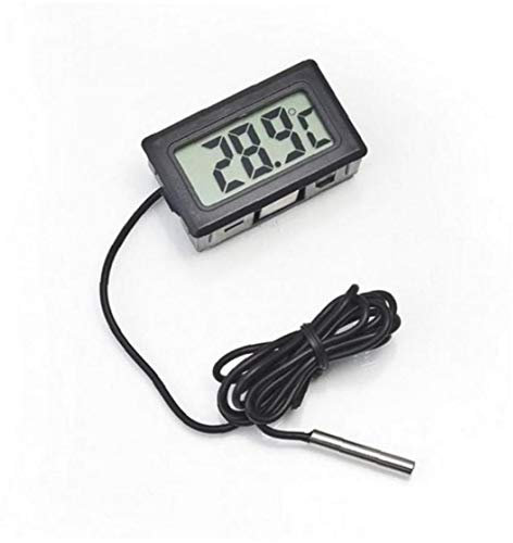 Digital Lcd Thermometer Temperature Monitor with 1m External Probe for Fridge Freezer Refrigerator