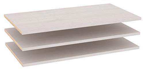 WIEMANN Einlegeboden für Kleiderschrank, 3-er Set, 96,4 cm Breite, Regalboden, Wäscheboden, in Treeline, BHT 96,4 cm x 2,2 cm x 51,5 cm