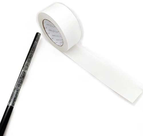 HH-GOLF Dubbelsidig golfgreppstejp, golfklubba grepplim, regripping dina kilar, förare, järn – 5 cm x 40 m rulle