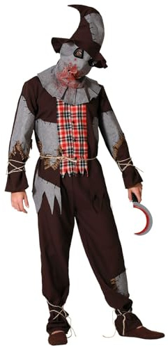 Atosa Disfraz Halloween Espantapájaros Terrorífico Hombre Adulto