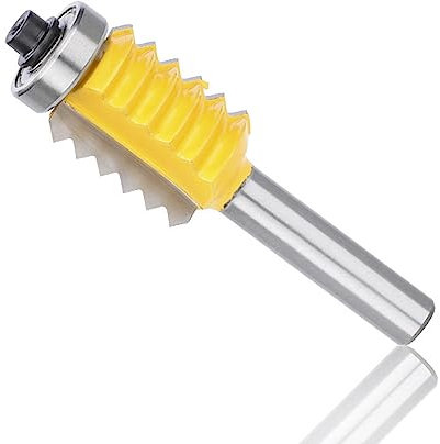 Coltello Per Giunzione Ondulata E Mortasa Multi-dente A 8 Manici Fresa Per Colla Per Giunzioni A Dita Fresa Per Pannelli Convessi Coltello Per Intagliare Il Legno,8 * 24