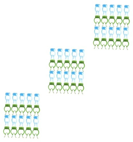 minkissy 60 Stk Clip Zur Nasenkorrektur Nasenklammer Nasenclip-stecker Atem Zubehör Bequemer Nasenstöpsel Nasenglätter Nasenblutenklemme Nasenblutenstopfen Nasenstopp-clips Nasenzange Pom
