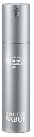 DOCTOR BABOR Exfoliating Antioxidant Gel | Anti-Aging Peeling Gel mit Fruchtsäure | Für strahlende Haut | | Mit 10% AHA und BHA | verbesserte Hautstruktur vegan | 50 ml