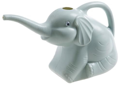 Muzrunq L'arrosage d'éléphant Peut 2 L Arrosoir éléphant 2L Mignon Animal arrosoir, 12x5x7 léger Fonctionnel en Plastique à Long Bec pour Patio, pelouse, Plantes, Fleurs, Balcon
