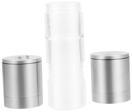 Cabilock Pfeffermühle Für Pfeffer Kaffee Und Gewürze Praktische Und Langlebige Küchenhilfe Mit Transparentem Design Für Frische Zutaten