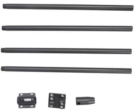 Kit Asta Portabandiera Satellitare per Mini Adattatore per Parabola Gen 2 Installazione Semplice Supporto Gen 2 in Lega di Alluminio Fornito con Custodia
